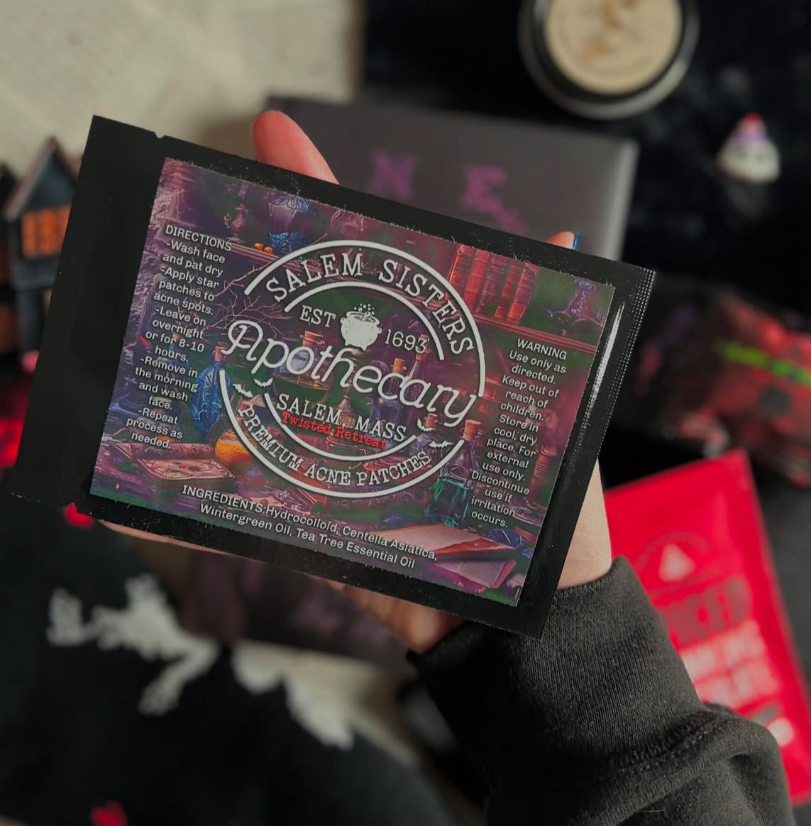 Salem Apothecary Star Hydrocolloid Acne Patches