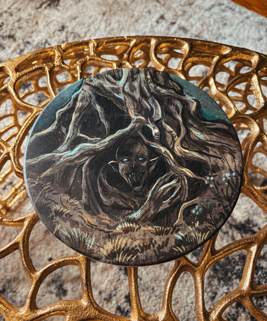 Seed Inspired Ceramic Hot Plate Tile