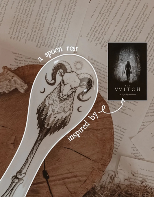 The VVitch Inspired Ceramic Spoon Rest