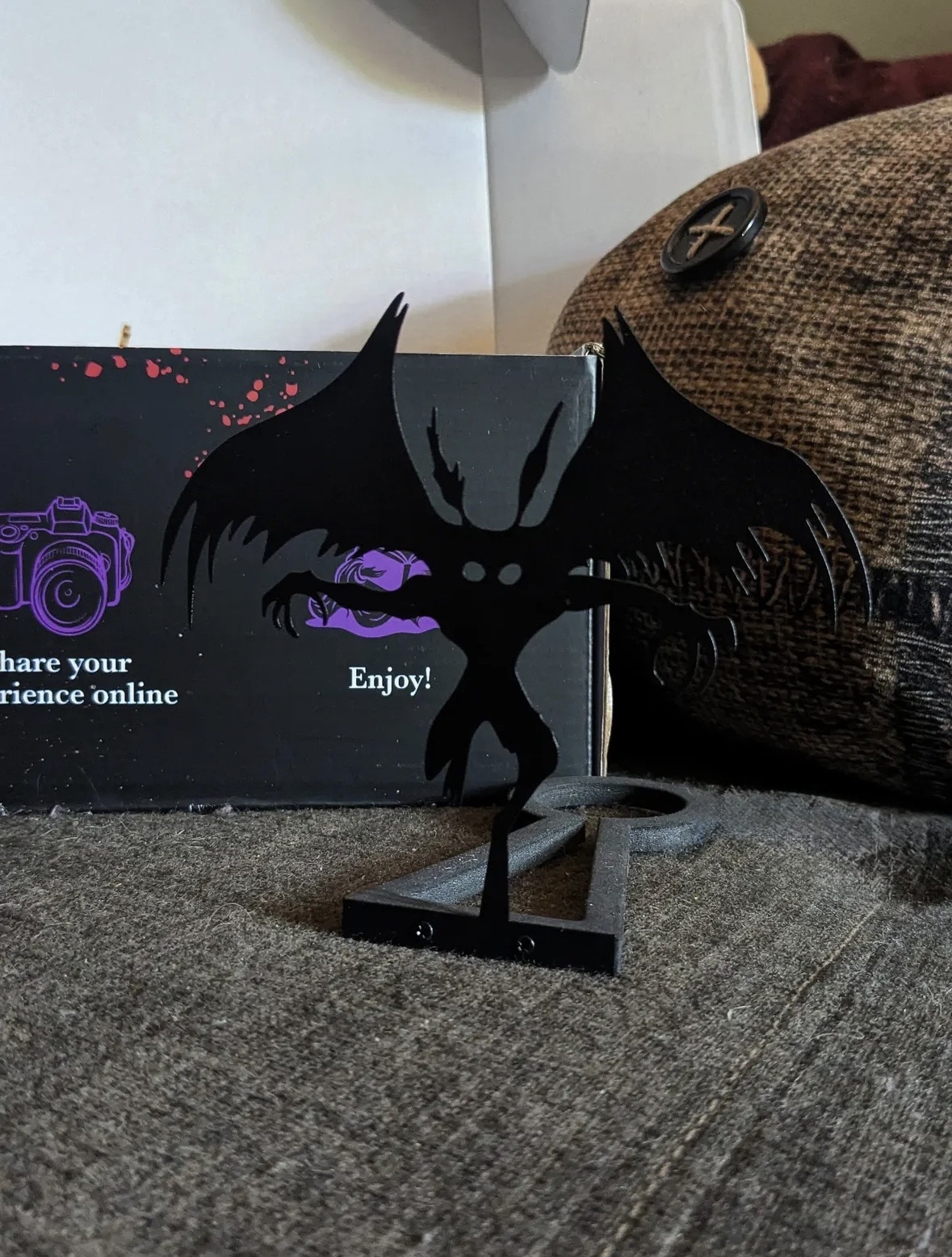 Shadow Monster Tea Light Candle Holder