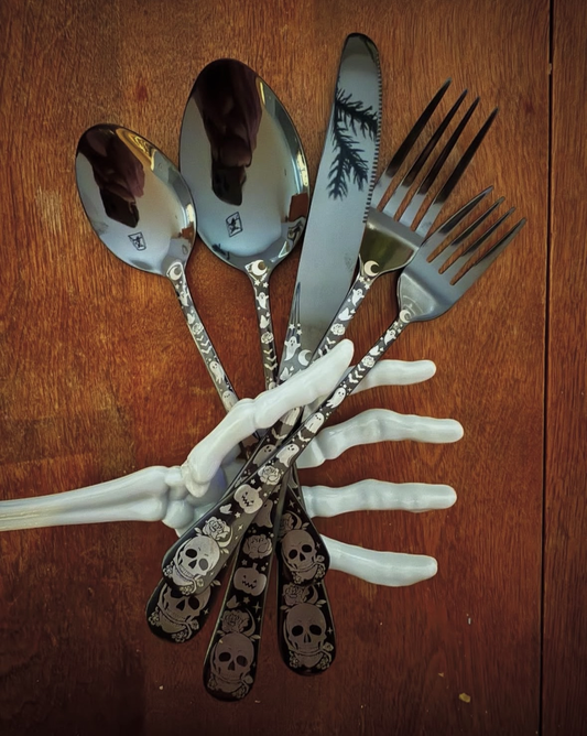 Horror Themed Cutlery Set