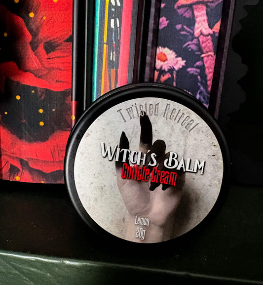 20g Lemon Scented Cuticle Cream - "Witch's Balm"