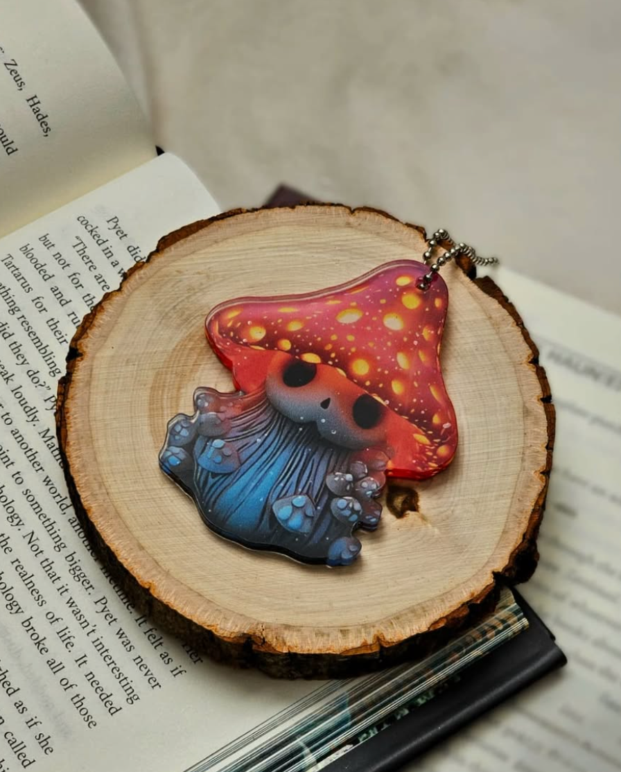 Mushroom Ghost Ornament