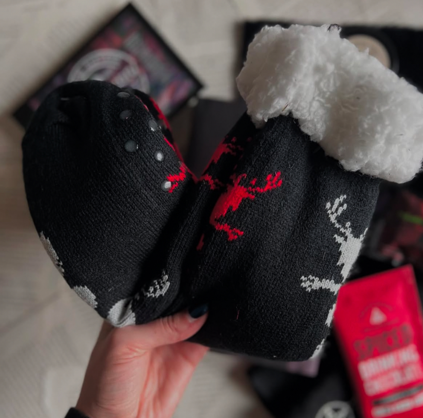 Slewfoot Inspired Fuzzy Socks