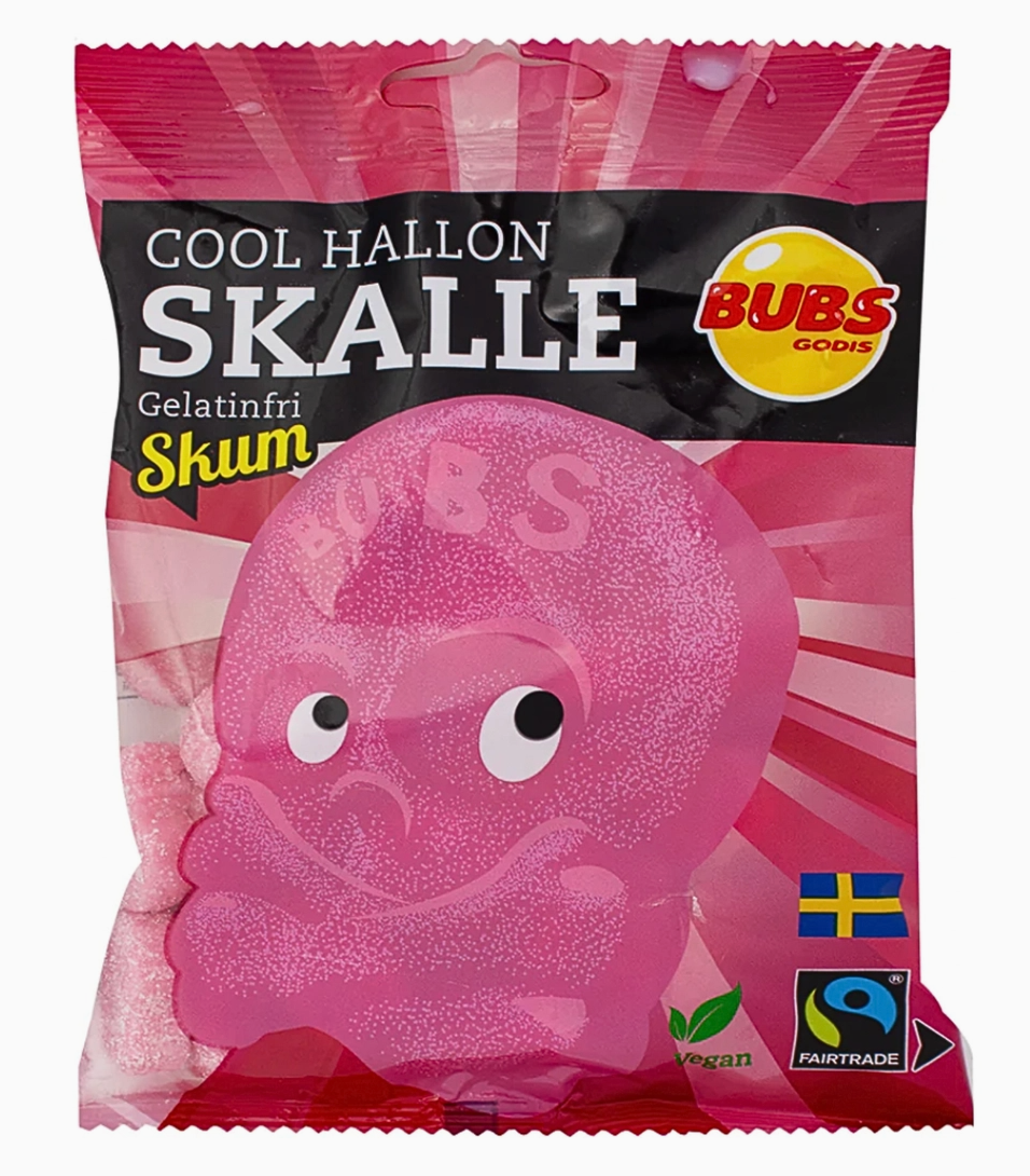 Bubs Sour Skulls - Vegan Swedish Gummies