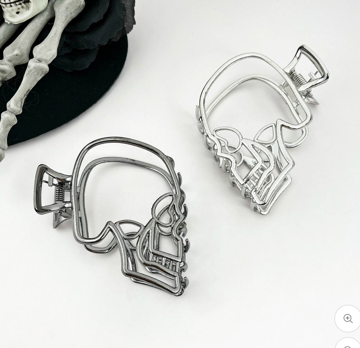 Skull Claw Clip