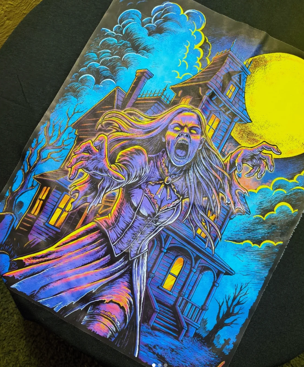 Ghostly/Zombie Woman T-Shirt