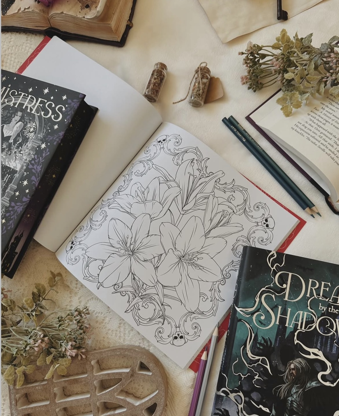 Gothic Coloring Book