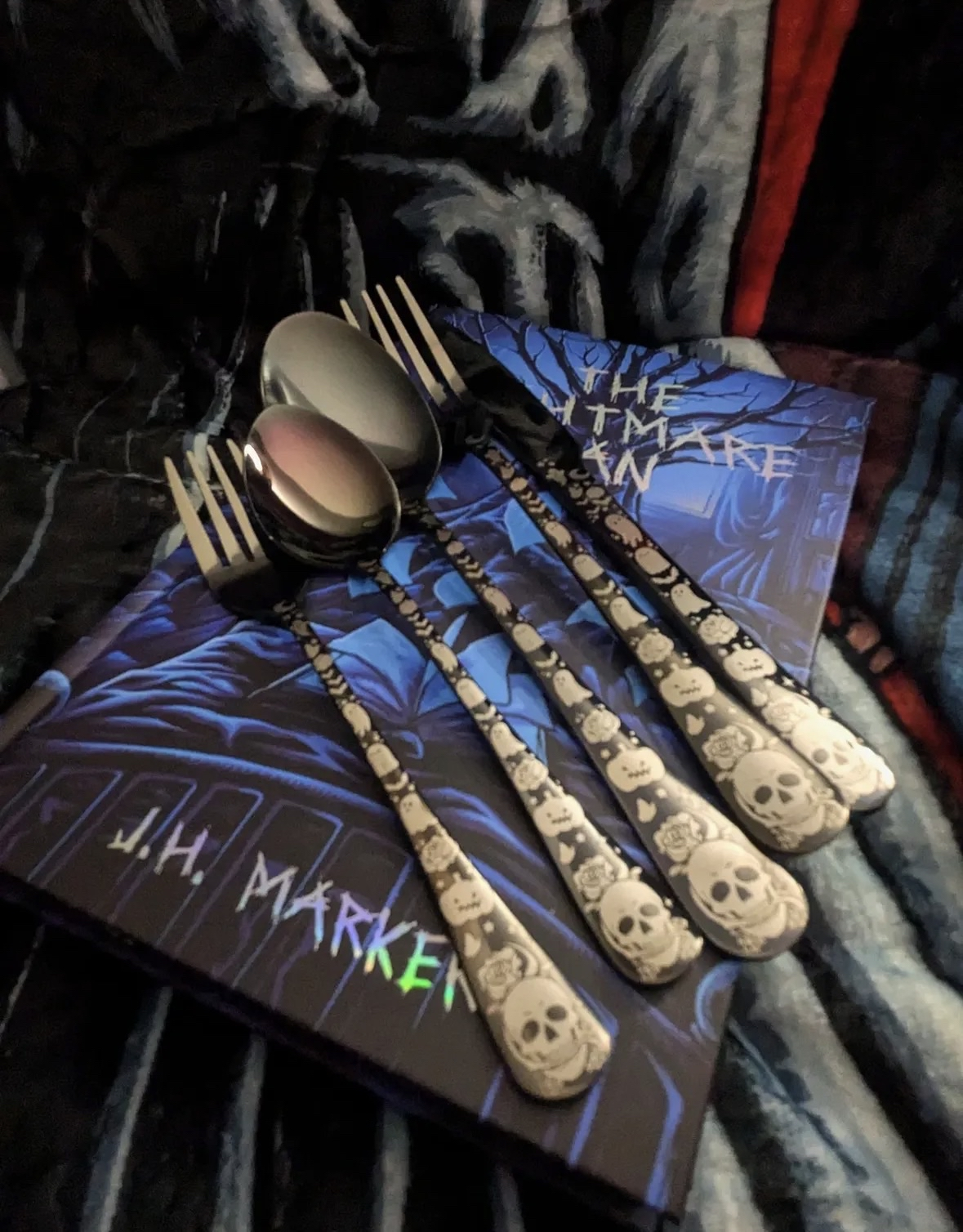 Horror Themed Cutlery Set