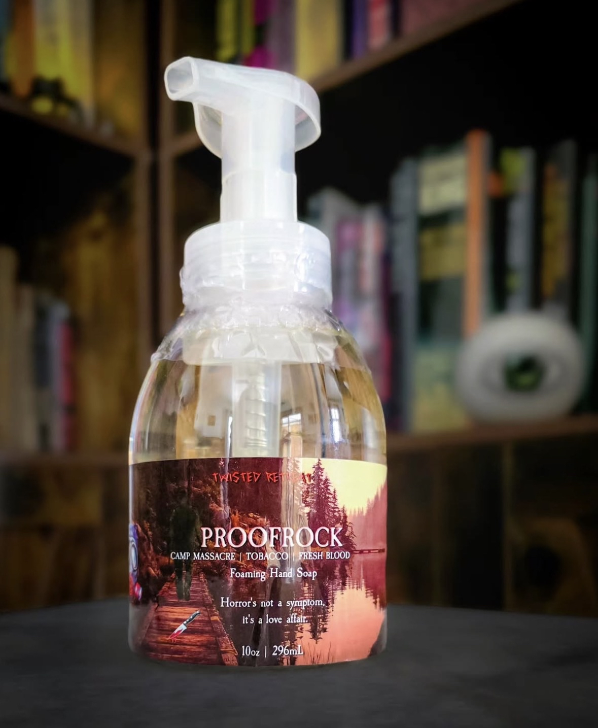 10oz My Heart Is A Chainsaw Foaming Hand Soap