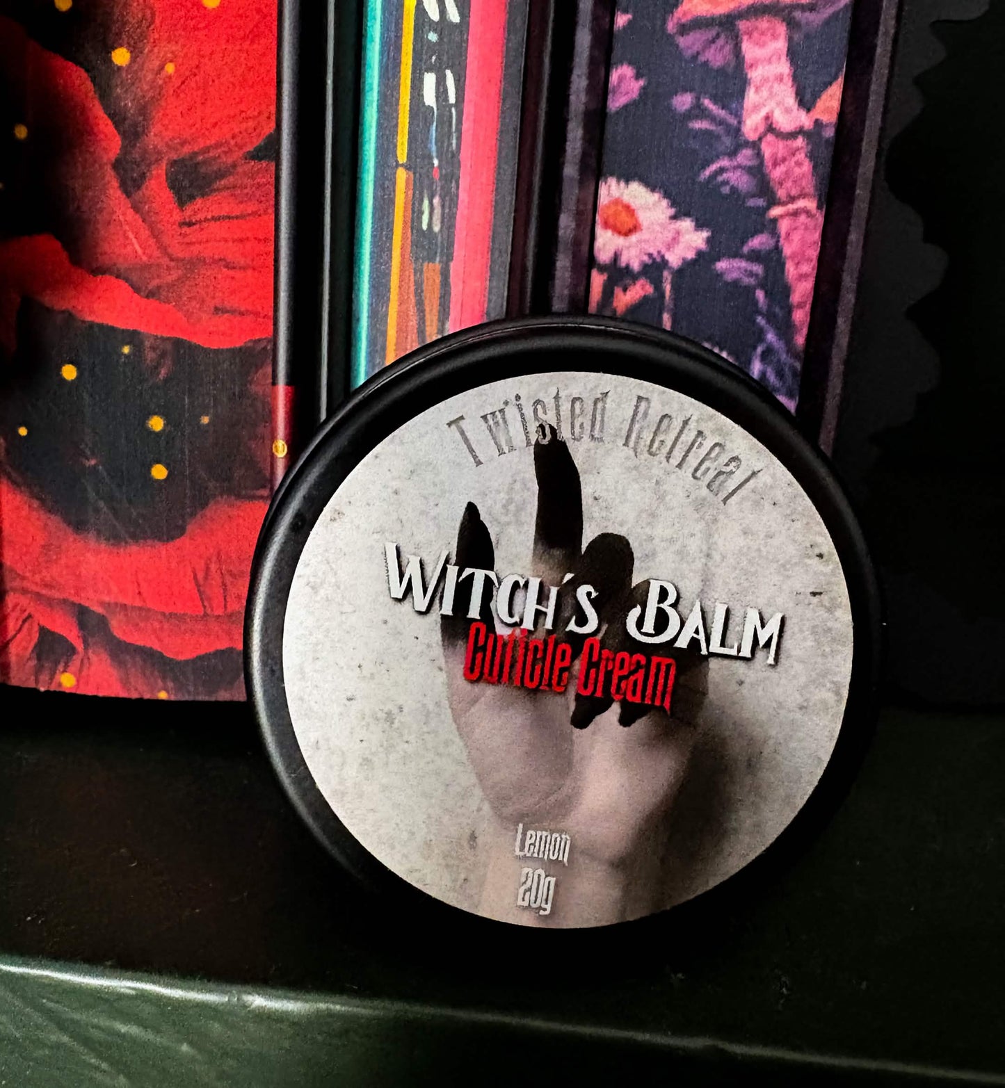 20g Lemon Scented Cuticle Cream - "Witch's Balm"