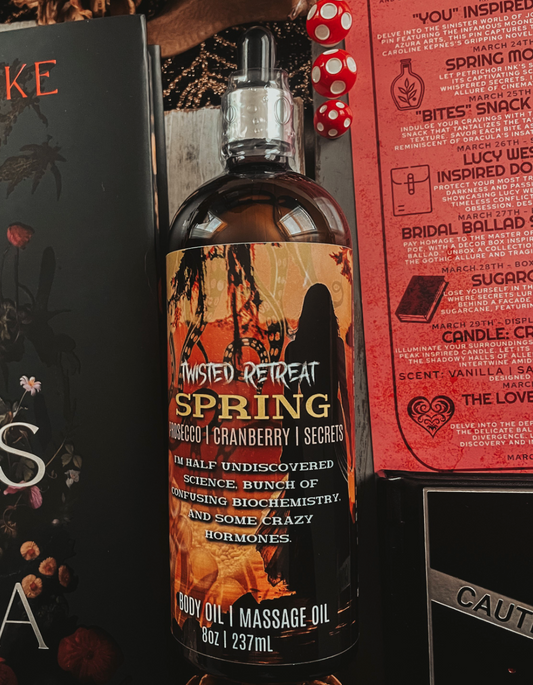 8oz Body/Massage Oil Inspired by 'Spring.'