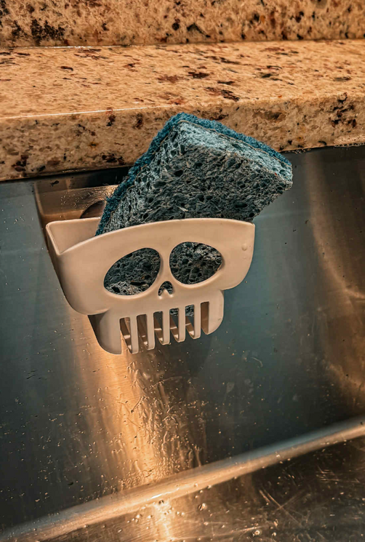 Skull Sponge Holder